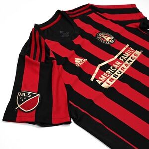 Adidas Atlanta United FC 2019 Season‎ MLS Home Soccer Jersey Black Red Mens XL